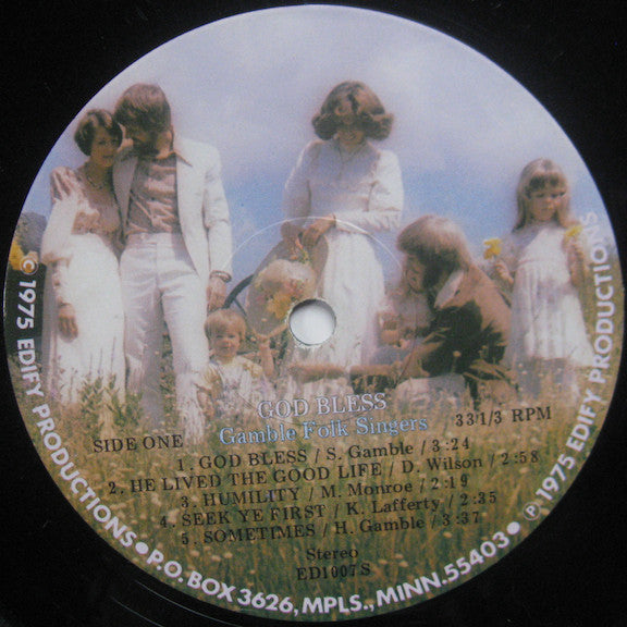 The Gamble Folk : God Bless (LP)