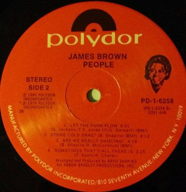 James Brown : People (LP, Album, PRC)