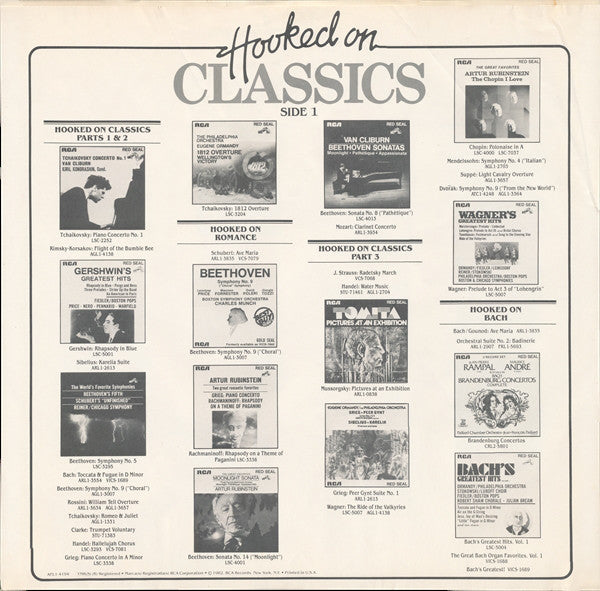 Louis Clark Conducting Royal Philharmonic Orchestra : Hooked On Classics (LP, Album)