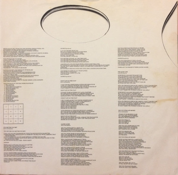 The Who : Face Dances (LP, Album, Ter)