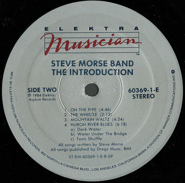 Steve Morse Band : The Introduction (LP, Album, Spe)