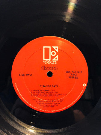 The Doors : Strange Days (LP, Album, RE)