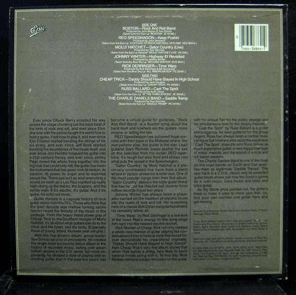 Various : Guitar Heroes (LP, Comp, Promo)
