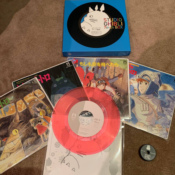 Studio Ghibli = Studio Ghibli : Studio Ghibli 7inch Box = スタジオジブリ7インチBox (4x7", EP, RE, RM + 7", Bon + Box, Comp, Ltd)