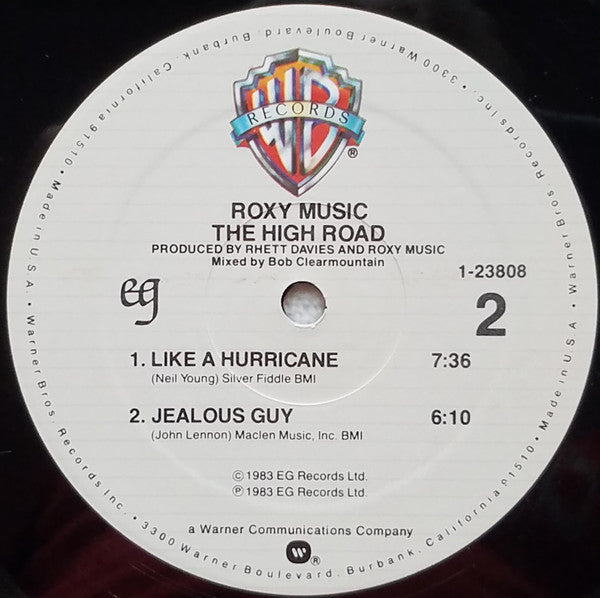 Roxy Music : The High Road (LP, MiniAlbum)