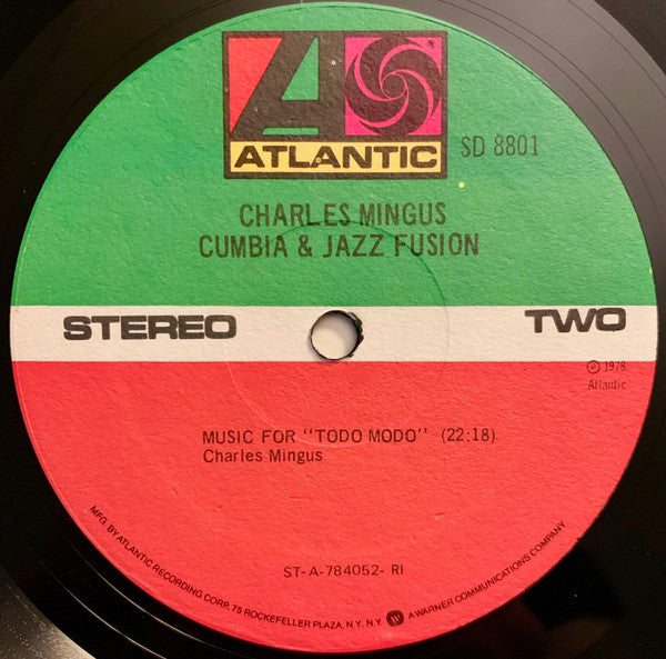 Charles Mingus : Cumbia & Jazz Fusion (LP, Album, RI)
