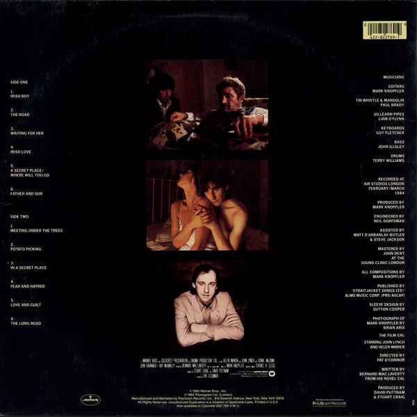 Mark Knopfler : Music By Mark Knopfler From The Film Cal (LP, Album)