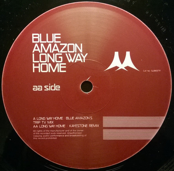 Blue Amazon : Long Way Home (12")