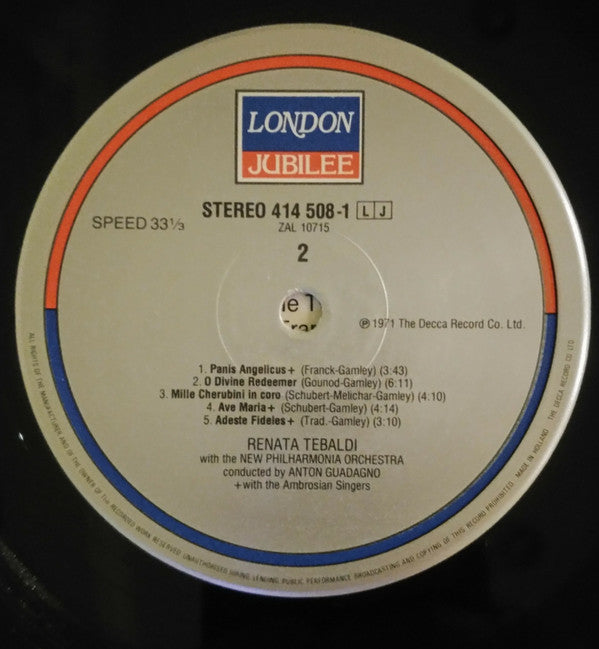 Renata Tebaldi : Christmas Festival (LP, Album)