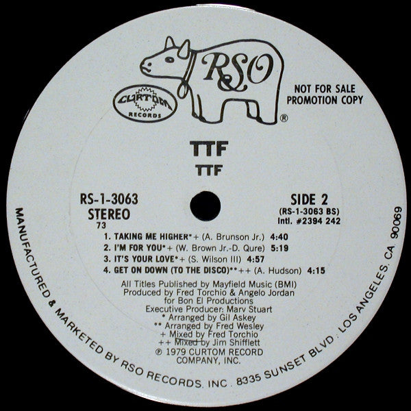 Today, Tomorrow, Forever : Today, Tomorrow, Forever (LP, Promo)