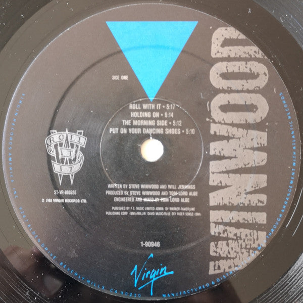 Steve Winwood : Roll With It (LP, Album, Spe)