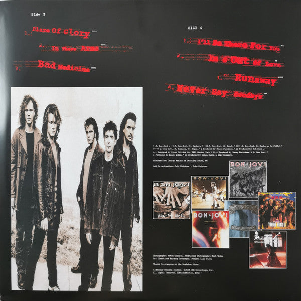 Bon Jovi : Cross Road (The Best Of Bon Jovi) (2xLP, Comp, Ltd, RE, Red)