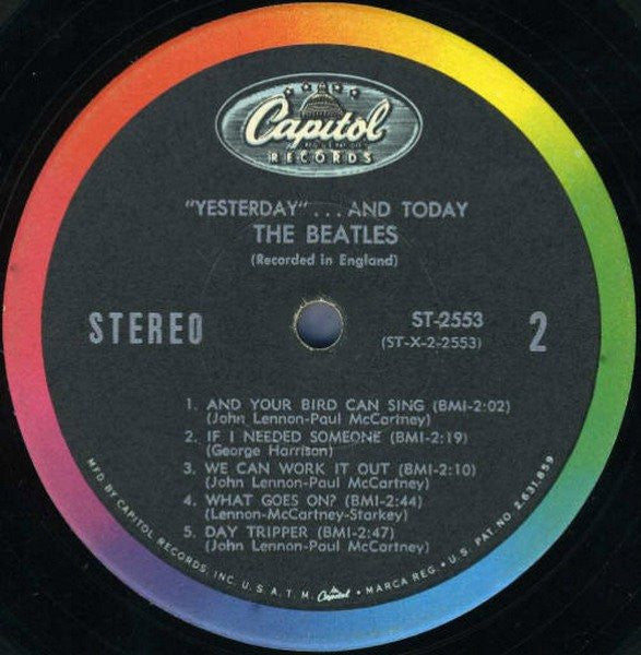 The Beatles : Yesterday And Today (LP, Album, Comp, Thi)