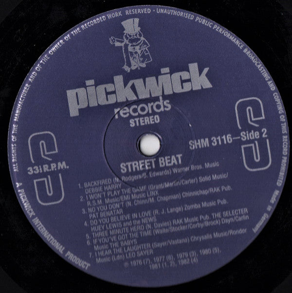 Various : Street Beat (LP, Comp)