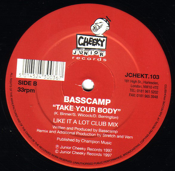 Basscamp : Take Your Body (12")