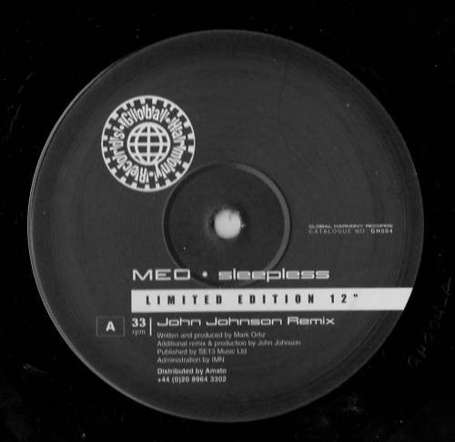 M.E.O. : Sleepless (12")