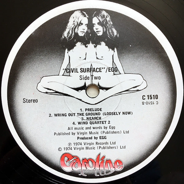 Egg (2) : The Civil Surface (LP, Album)