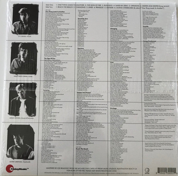 The Fixx : Reach The Beach (LP, Album, Ltd, RE, RM, Blu)
