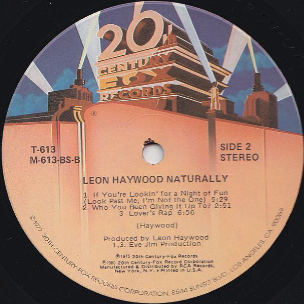 Leon Haywood : Naturally (LP, Album)