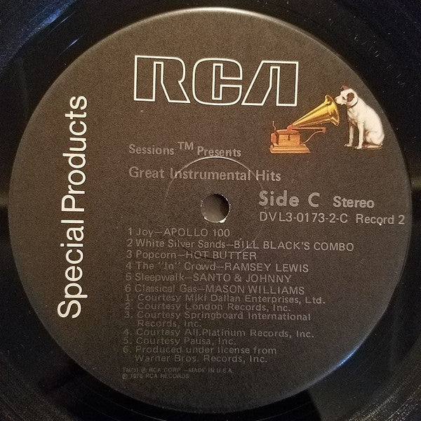 Various : Great Instrumental Hits (3xLP, Comp)