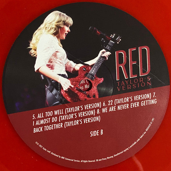 Taylor Swift : Red (Taylor's Version) (4xLP, Album, Ltd, Red)