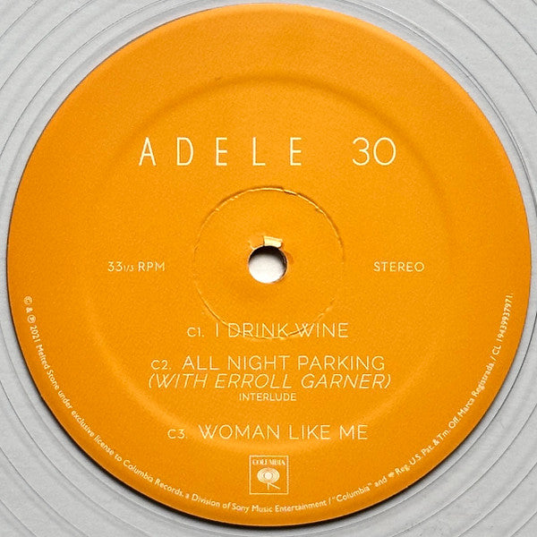 Adele (3) : 30 (2xLP, Album, Ltd, Cle)