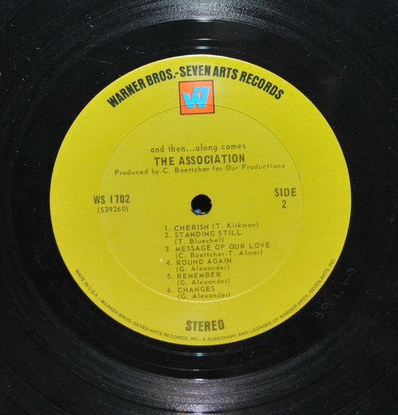The Association (2) : And Then...Along Comes The Association (LP, Album, RE)