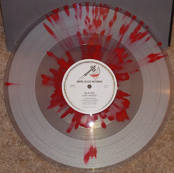 Slayer : Live Undead (12", EP, RE, RM, Blo)