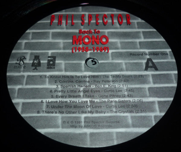 Phil Spector : Back To Mono (1958-1969) (5xLP, Comp)