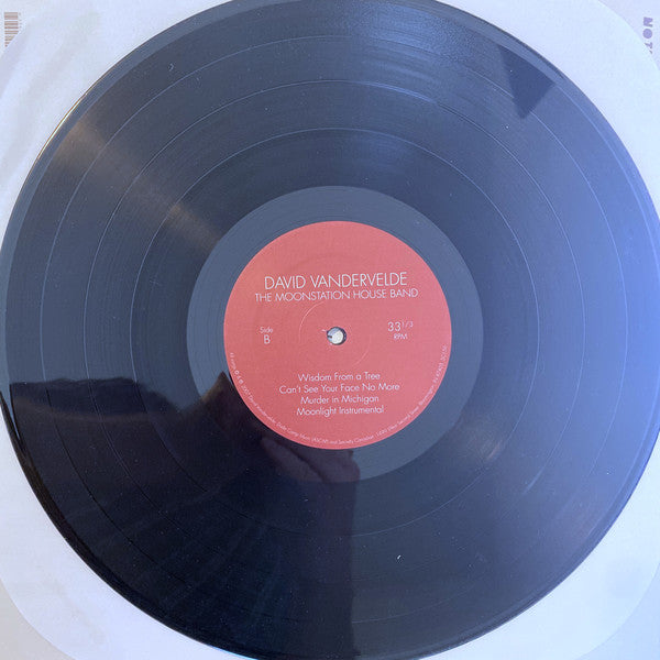 David Vandervelde : The Moonstation House Band (LP, Album)