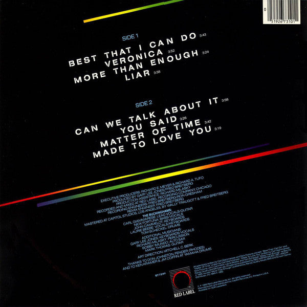 The Buckinghams : A Matter Of Time (LP, Album)