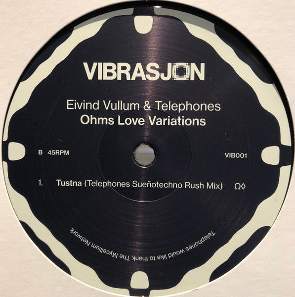 Eivind Vullum & Telephones : Ohms Love Variations (12")