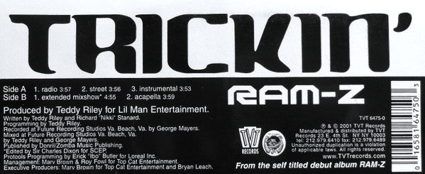 Ram-Z : Trickin' (12")