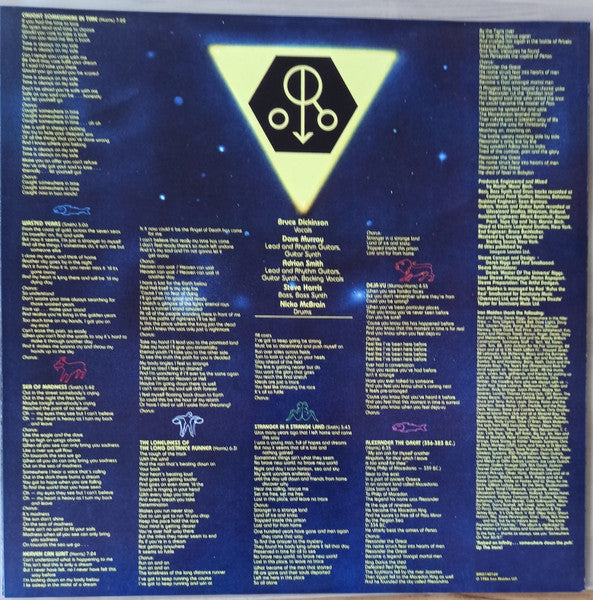 Iron Maiden : Somewhere In Time (LP, Album, RE)