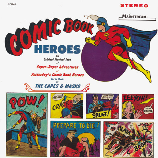 The Capes & Masks : Comic Book Heroes (LP, Album)