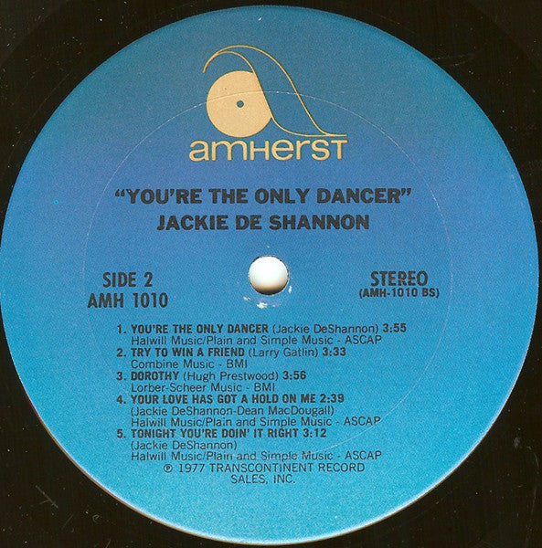 Jackie DeShannon : You're The Only Dancer (LP, Album)