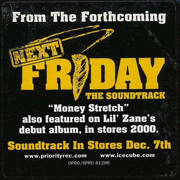 Lil' Zane : Money Stretch (12", Promo)