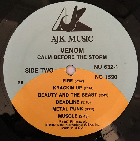 Venom (8) : Calm Before The Storm (LP, Album)