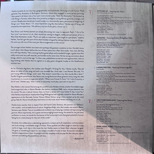 Herbie Hancock : Possibilities (3xLP, Album, RSD, Ltd, RE, RM, Red)