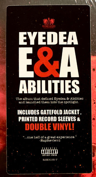 Eyedea & Abilities : E&A (2xLP, Album, RP, 20t)