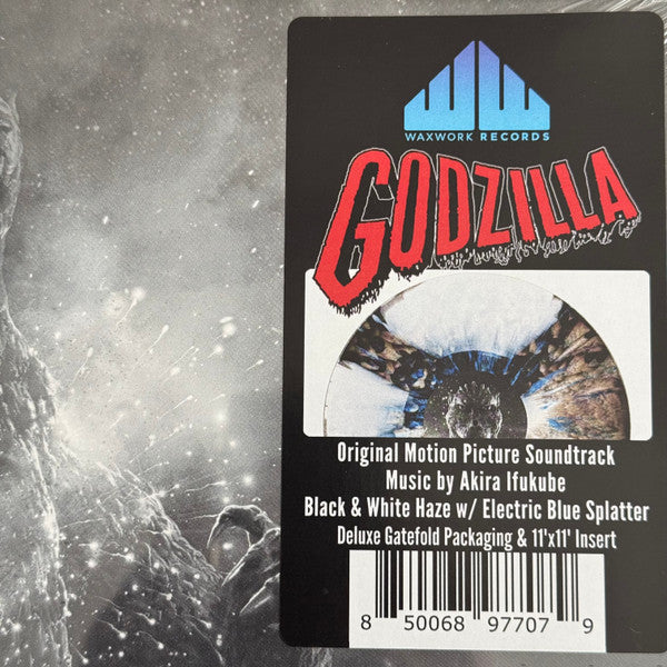 Akira Ifukube : Godzilla (Original Motion Picture Soundtrack) (LP, Ltd, RE, Bl)