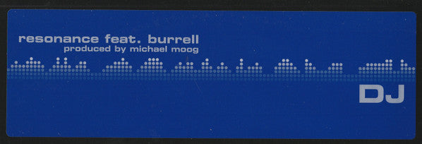 Resonance (11) Feat. Burrell : DJ (12")