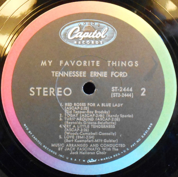 Tennessee Ernie Ford : My Favorite Things (LP)
