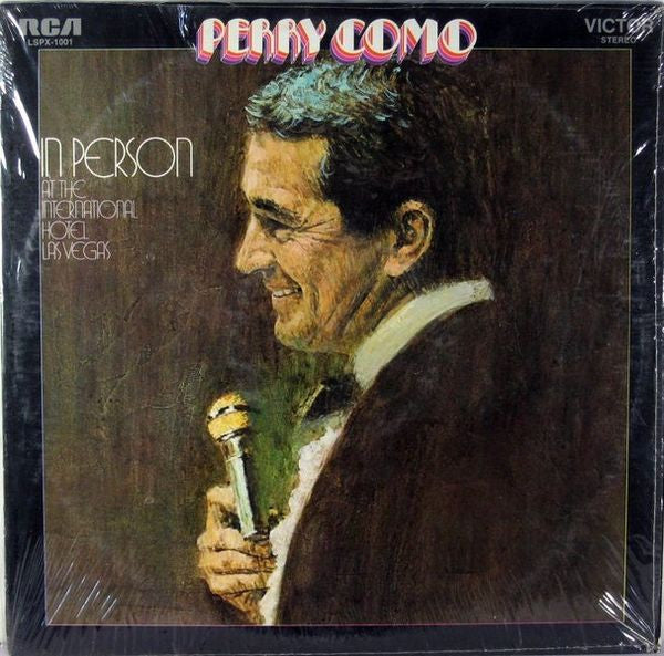 Perry Como : In Person At The International Hotel Las Vegas (LP, Album)