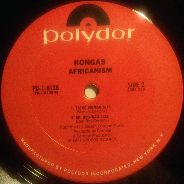 Kongas : Africanism (LP, Album, Pit)