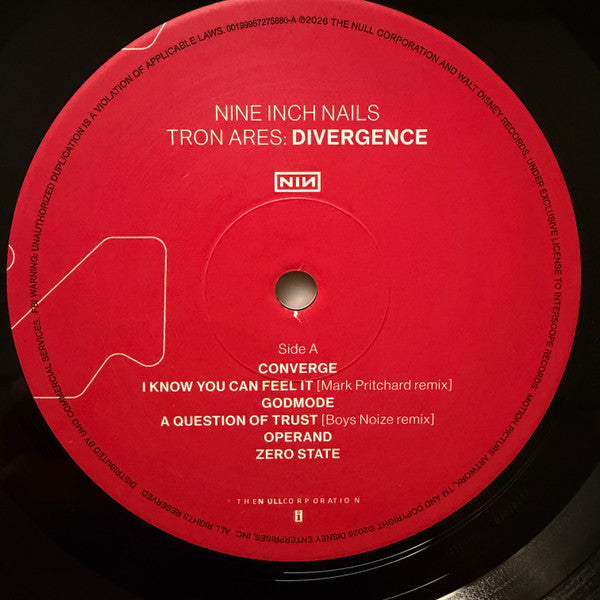 Nine Inch Nails : Tron Ares: Divergence (2xLP, 180)