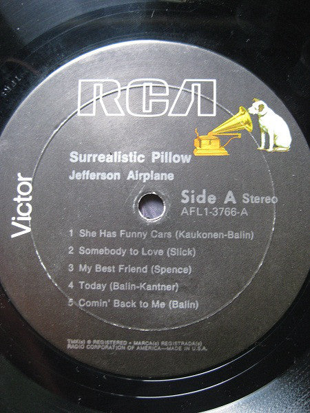 Jefferson Airplane : Surrealistic Pillow (LP, Album, RE)