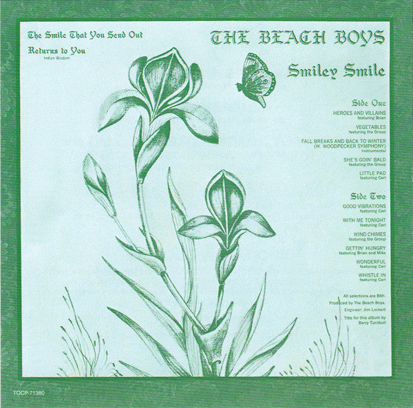 The Beach Boys = The Beach Boys : Smiley Smile = スマイリー・スマイル (HDCD, Album, Mono, RE, RM)