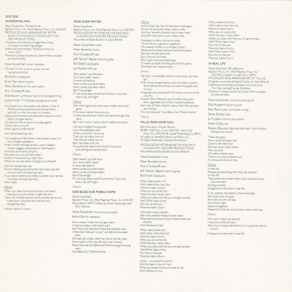 Steve Goodman : Unfinished Business (LP, Album)