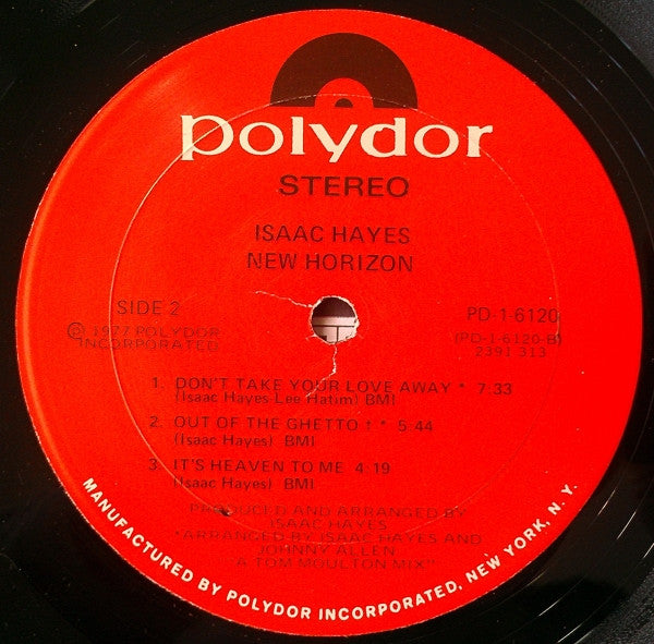 Isaac Hayes : New Horizon (LP, Album)
